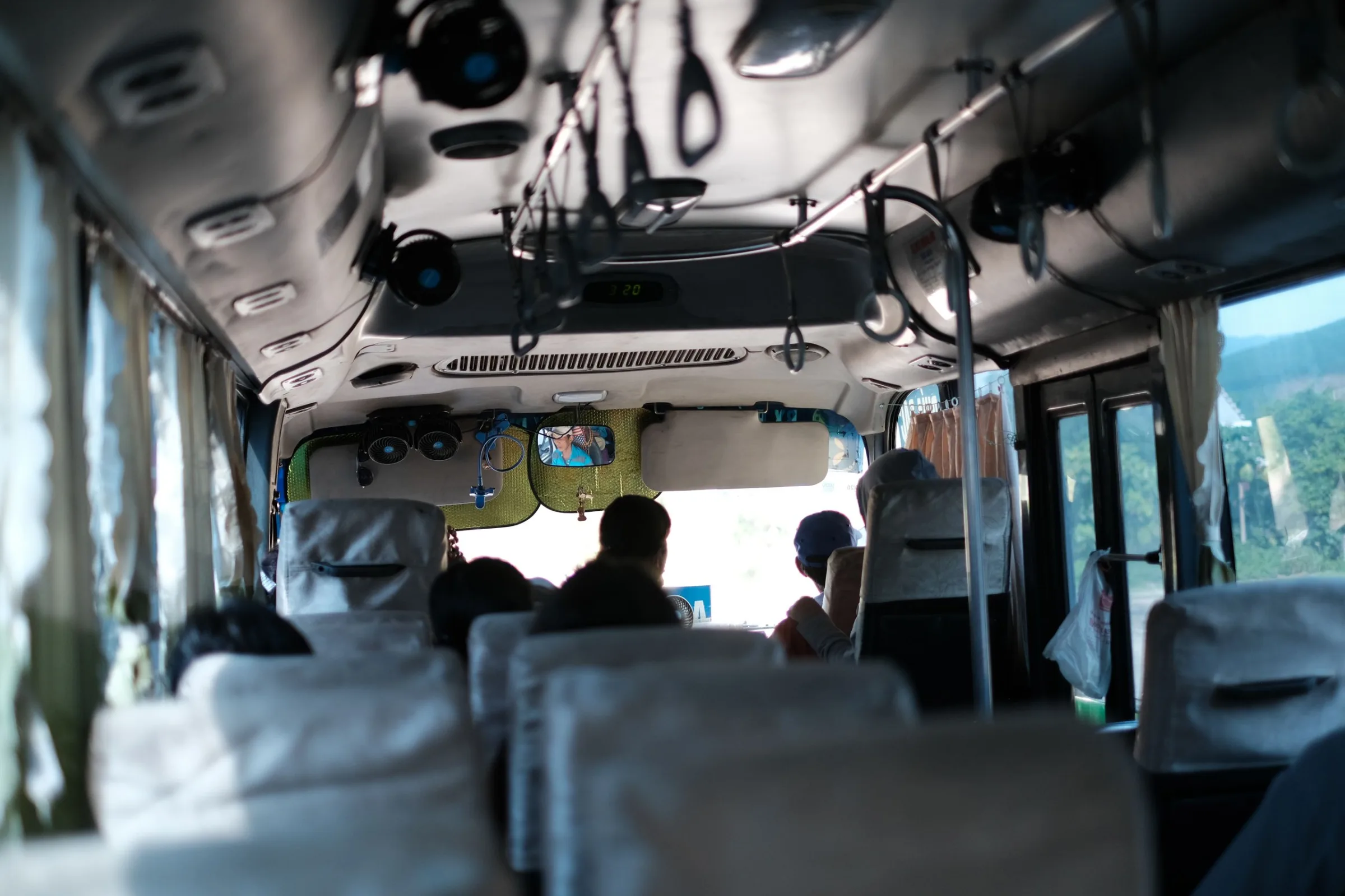 Nine Hours on a Bus and Nothing to Read — scene