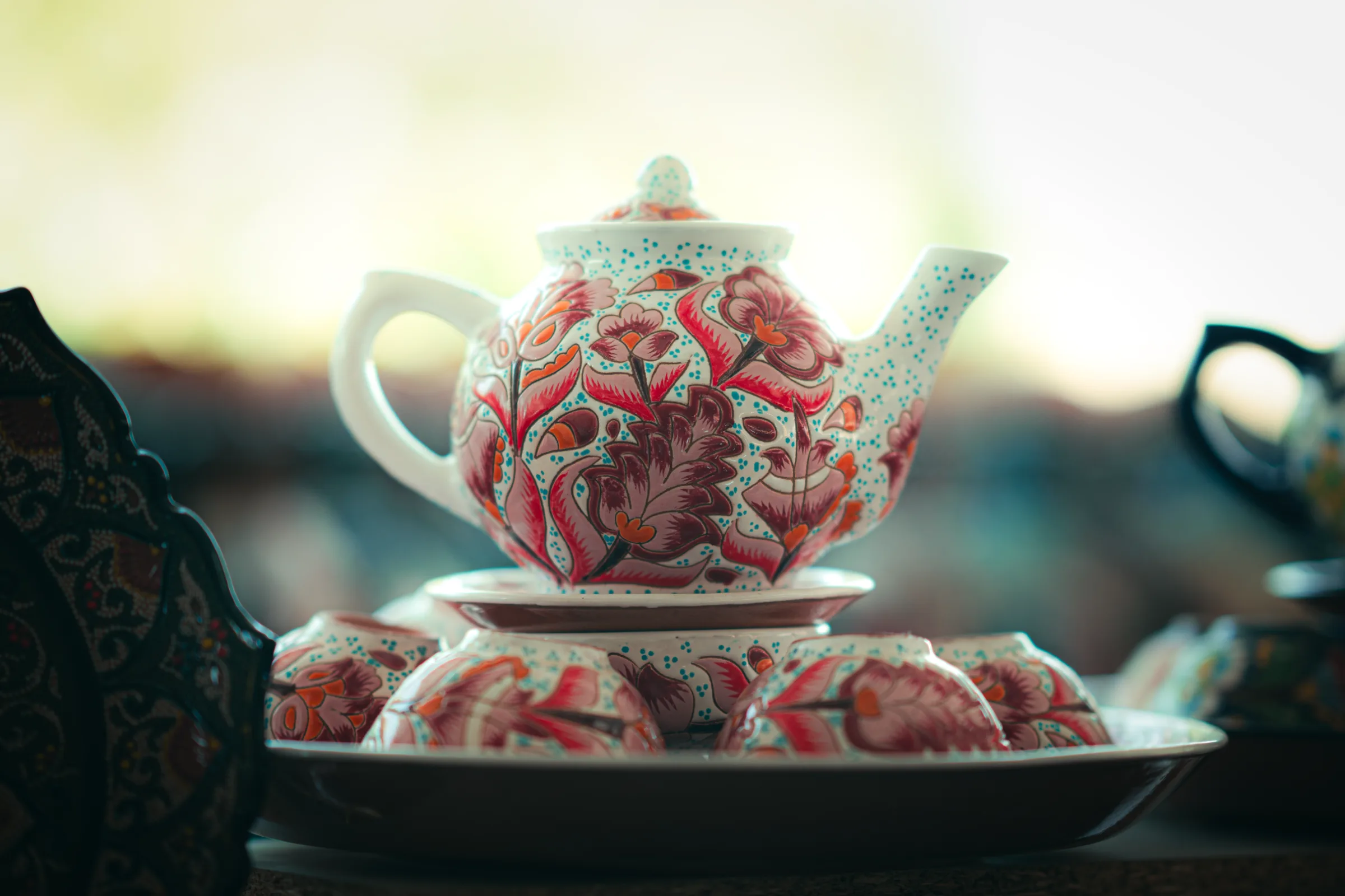 Tea Houses of the Silk Road: A Slow Drink Through Central Asia — detail