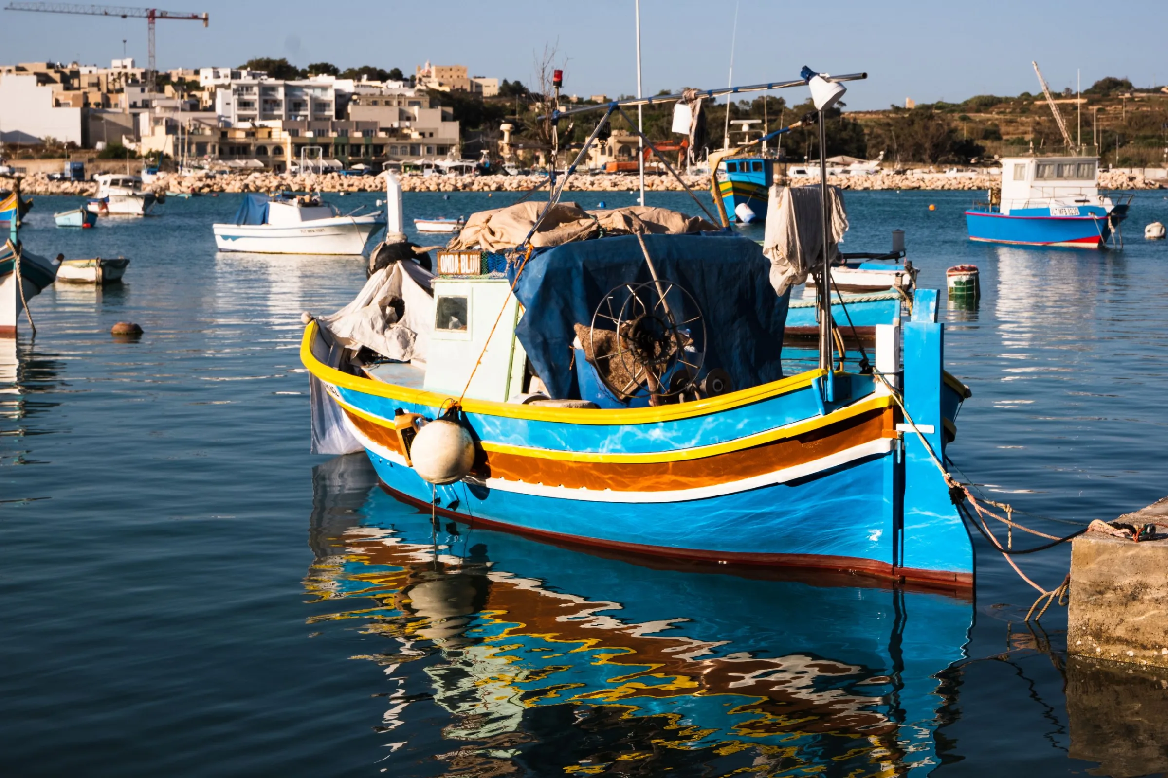 Why Every Fishing Village Has the Same Blue — detail