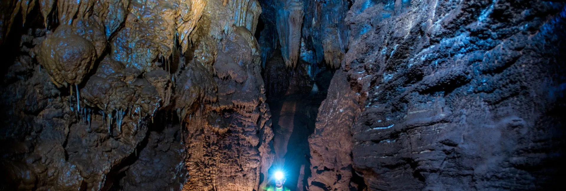 Caving in Slovenia: Learning to Trust the Dark